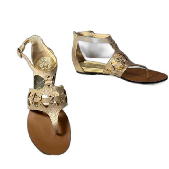 Vince Camuto Elegant Gold Women's Sandals size 7 - Picture 2 of 14